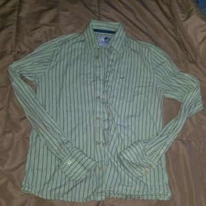 Teen boy size M button down hollister shirt